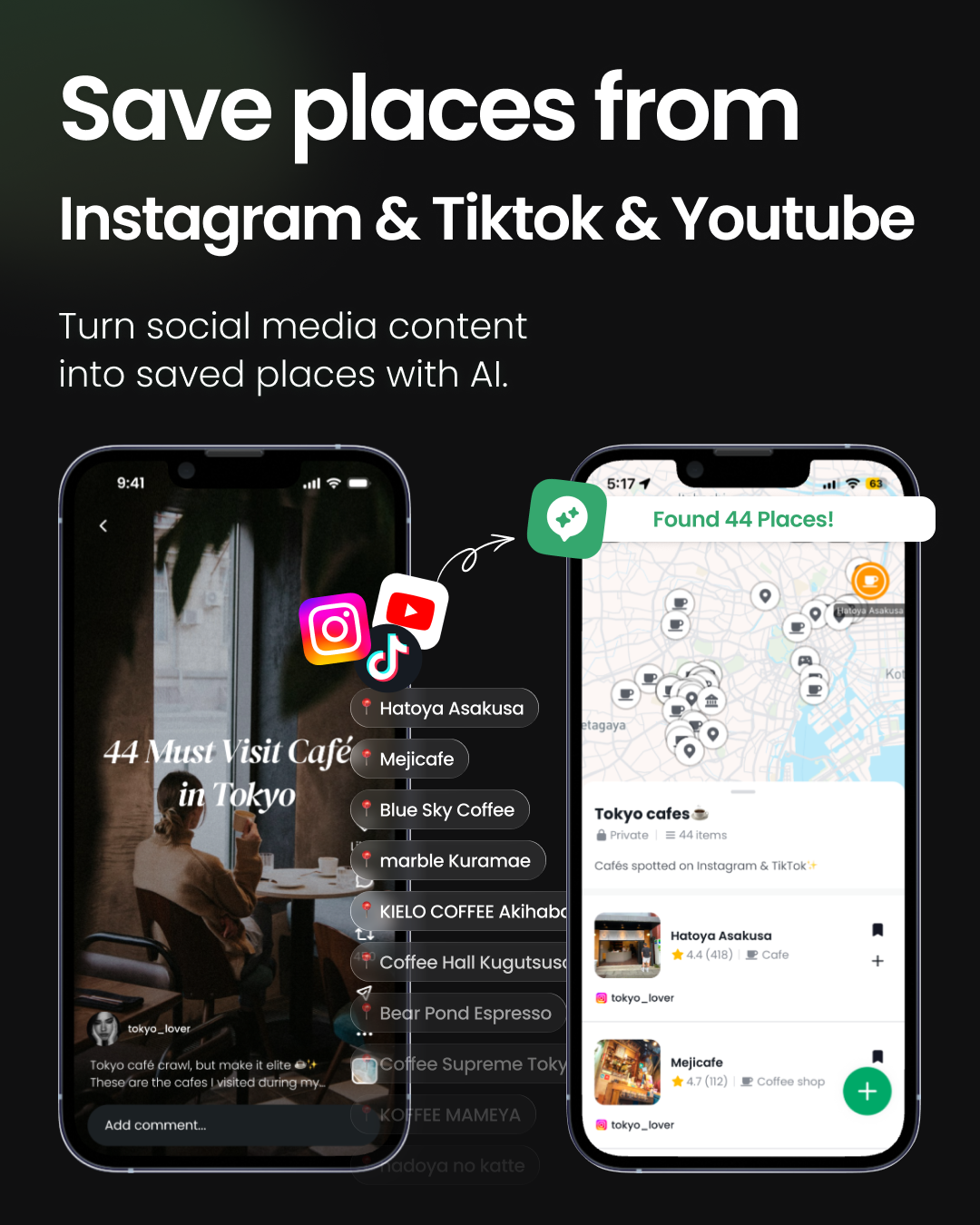 Best Apps to Save Places from TikTok, Instagram Reels & YouTube (2026 Comparison)