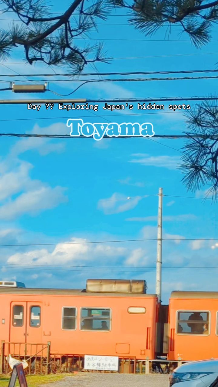 Coastal Scenery and Train Views in Toyama