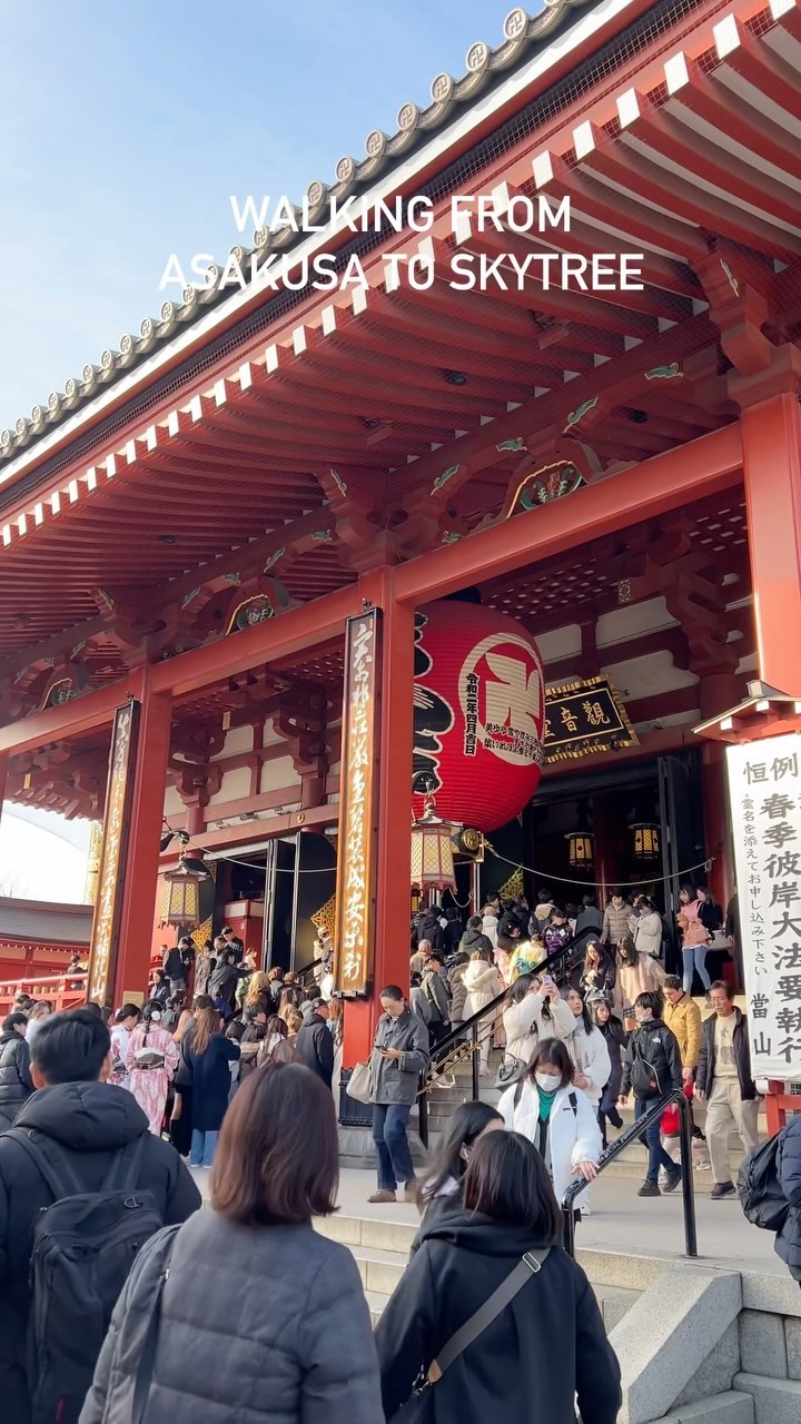 Asakusa and Tokyo Skytree Scenic Walk