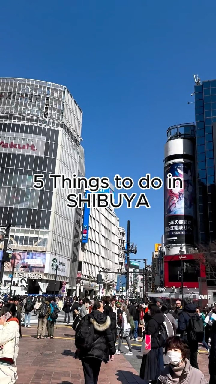 Shibuya's Famous Landmarks and Views