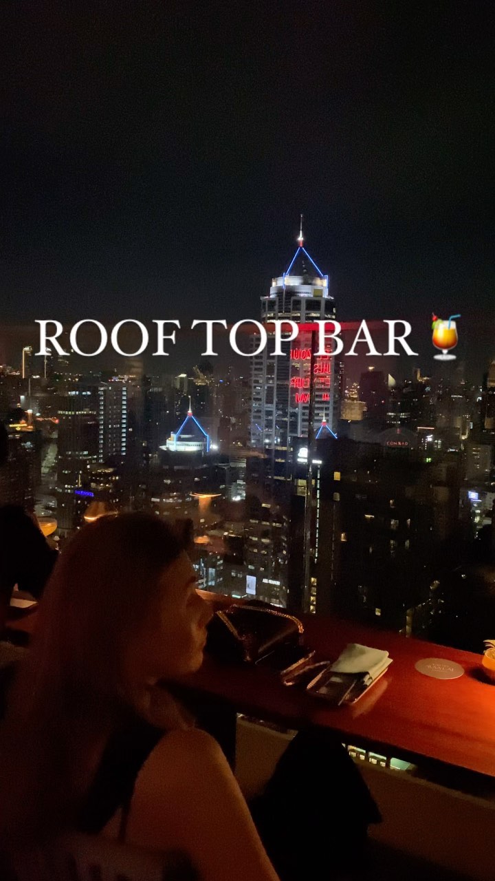 Rooftop Bar Offers Stunning Bangkok Views