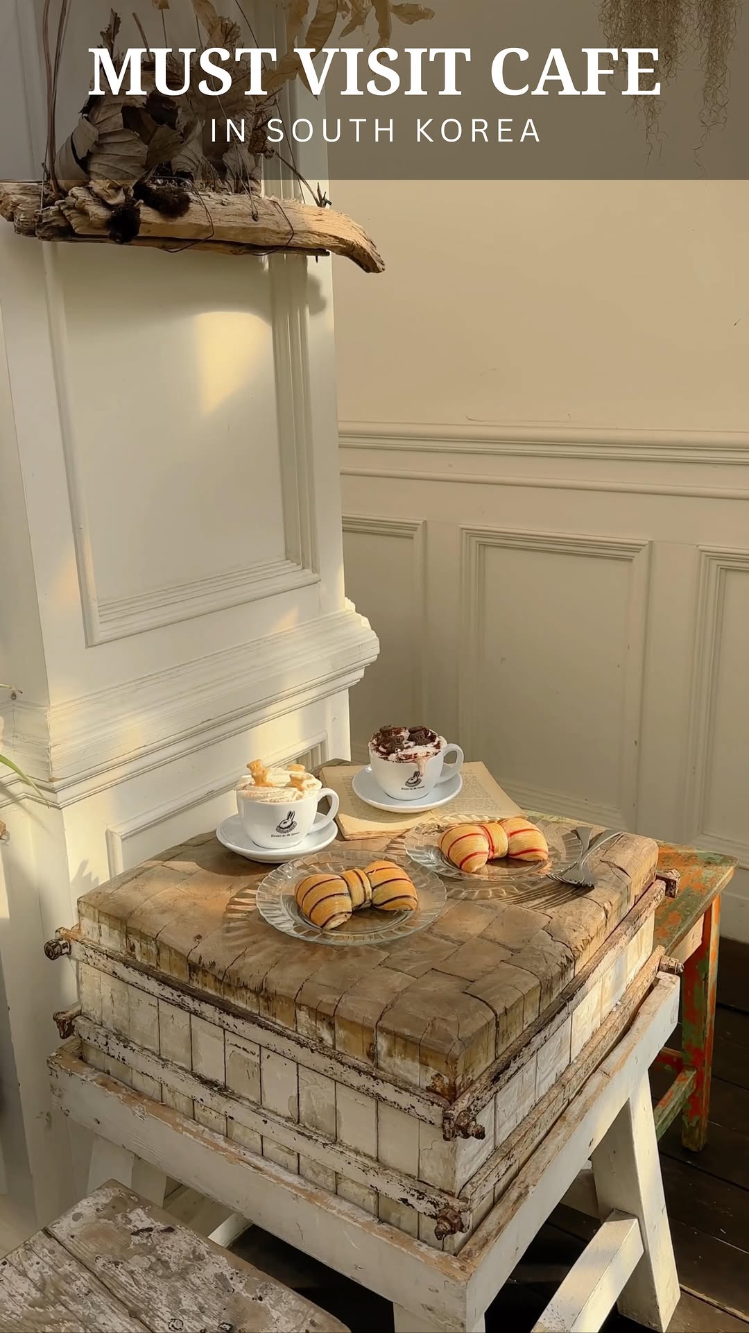 Coquette Cafe Serving Viral Ribbon Croissants in Seoul
