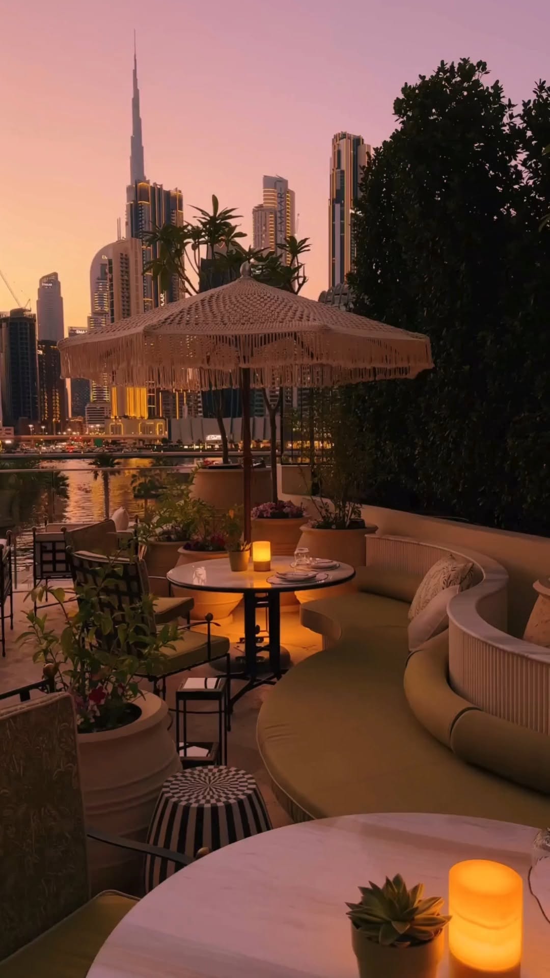 Dinner In The Sky With Dubai Skyline Views