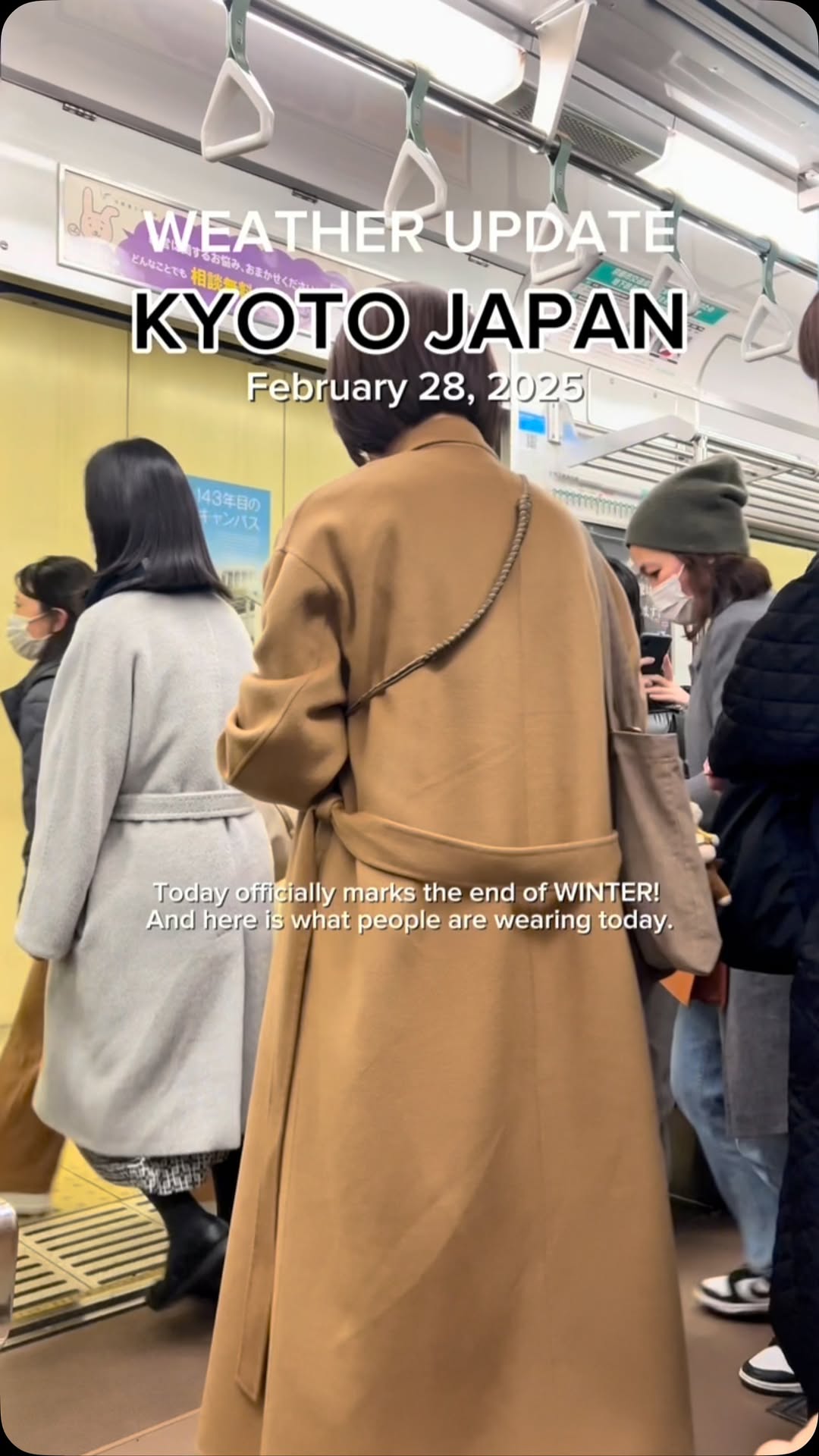 Kyoto Weather Update And Spring Fashion Forecast