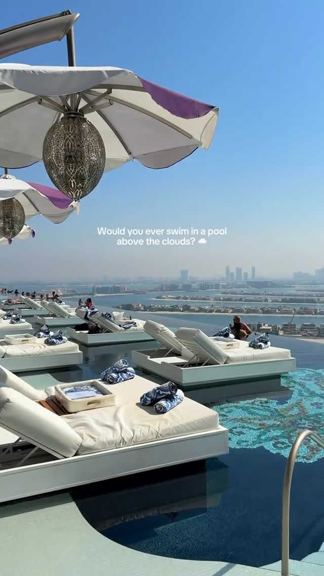 Dubai's Highest Rooftop Pools Offer Luxury Views