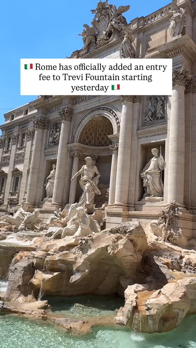 Trevi Fountain Entry Fee and Free Rome Guide
