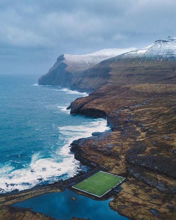 Football field of Eiði 4