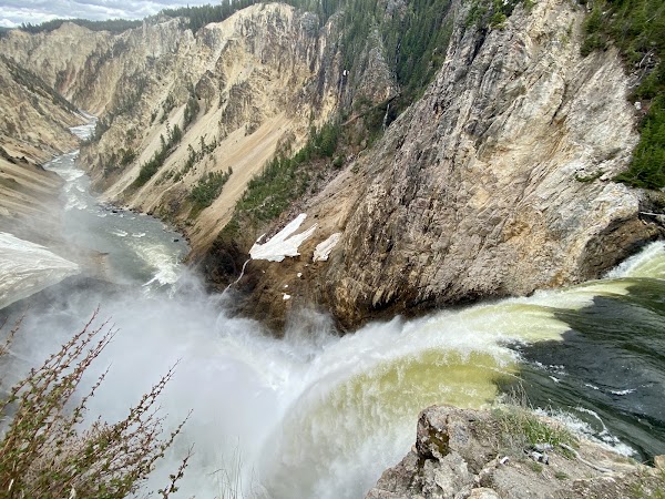 Brink Of Lower Falls Trail
