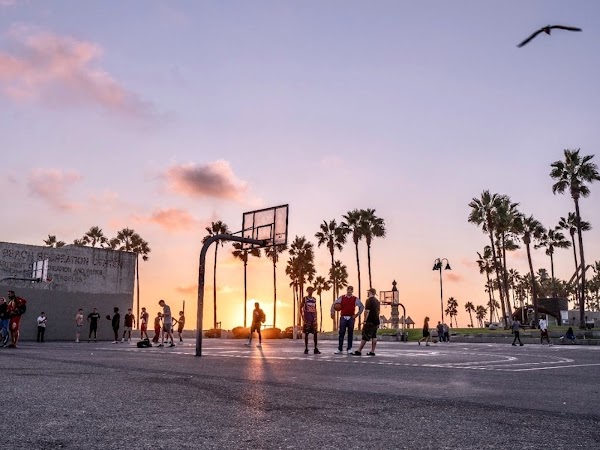 Venice Beach Basketball Courts