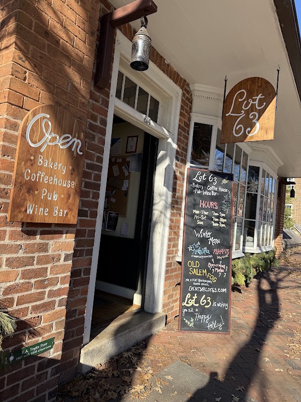 Lot 63: Bakery, Coffeehouse, Pub, Wine Bar 1
