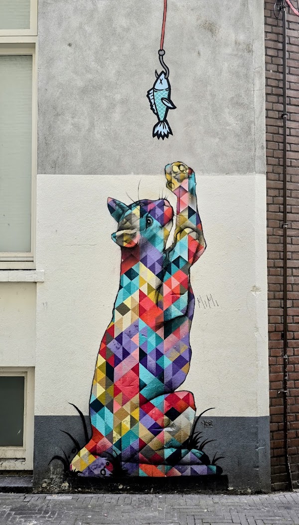 Cat Street Art