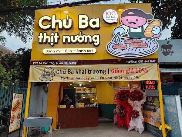 Chú Ba Thịt Nướng | Bánh Mì Lê Đức Thọ 1