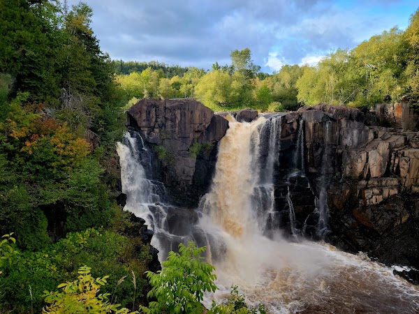 High Falls on the Pigeon River