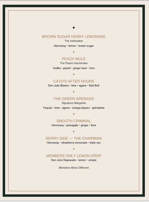 Cato's Social Club 2