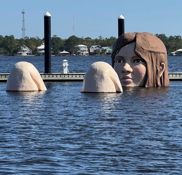 Lady in the Marina