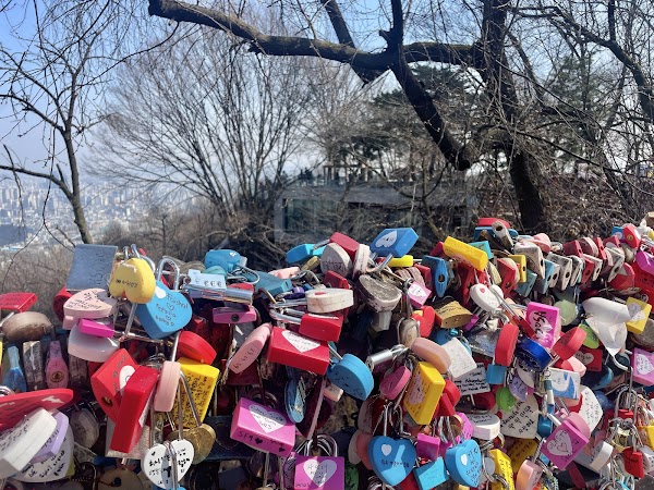 Love Lock of Seoul Tower 4