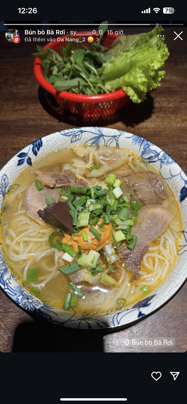 Bún Bò Bà Rơi 5