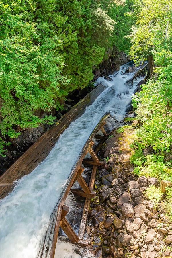 Hawk Lake Log Chute 5