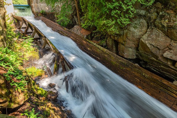 Hawk Lake Log Chute 4