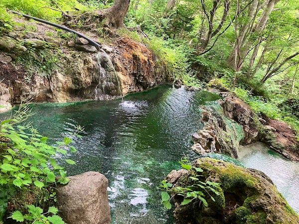Sandan hot spring