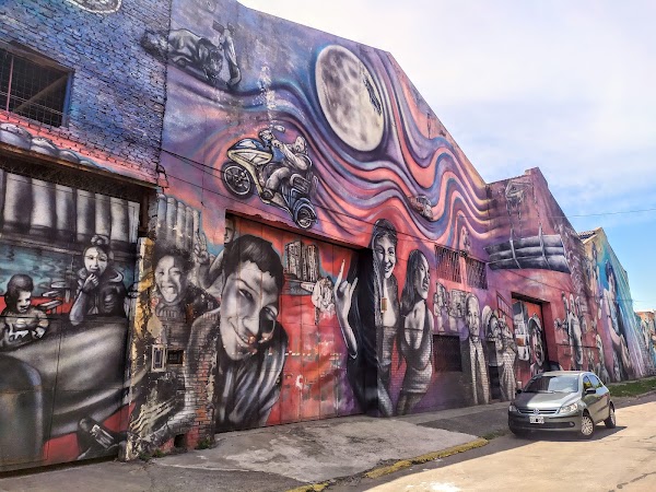 Mural "The return of Quinquela" 1