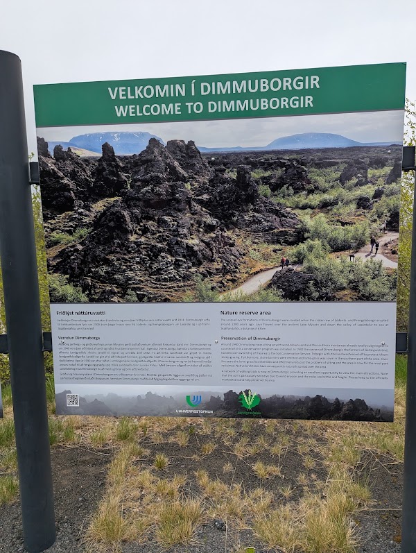 Lava field Dimmuborgir 2