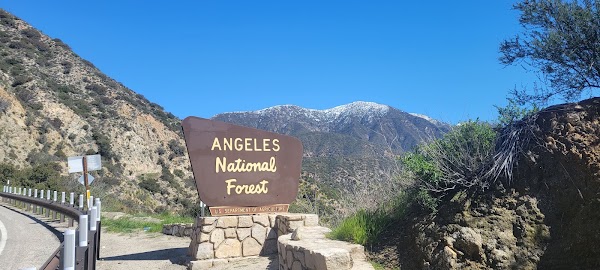 Angeles National Forest Sign 1