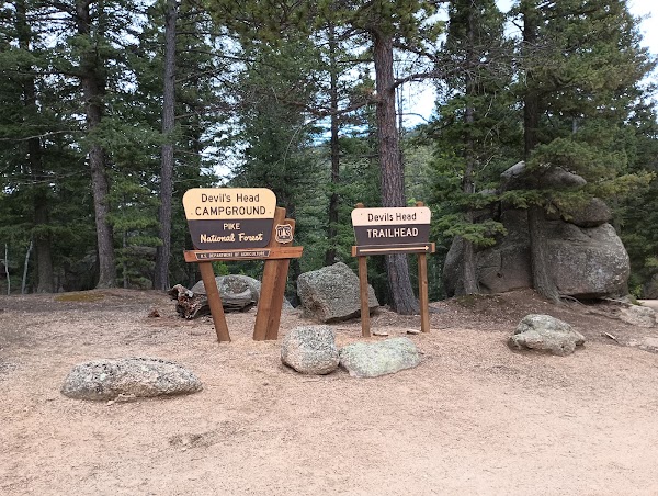 Devil’s Head Lookout Trailhead Parking 4