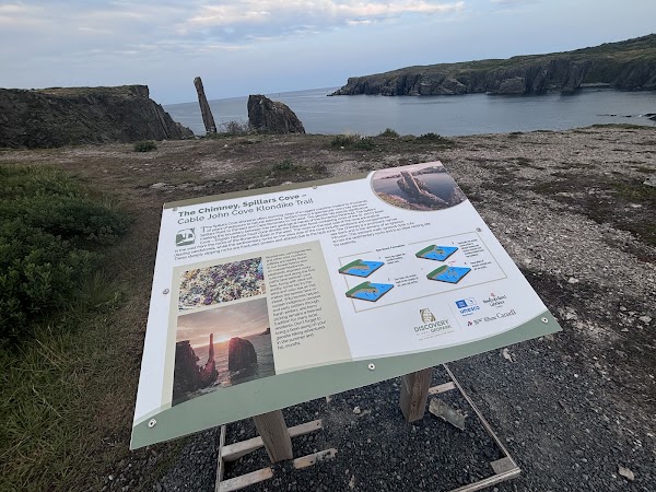 The Chimney, Spillars Cove - Discovery UNESCO Geosite 4