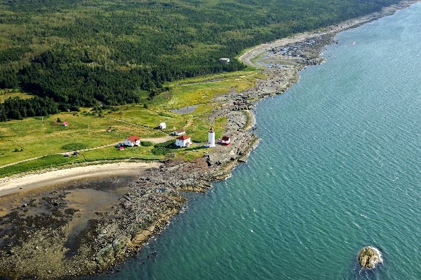 Les Maisons du Phare de l'Île Verte 1