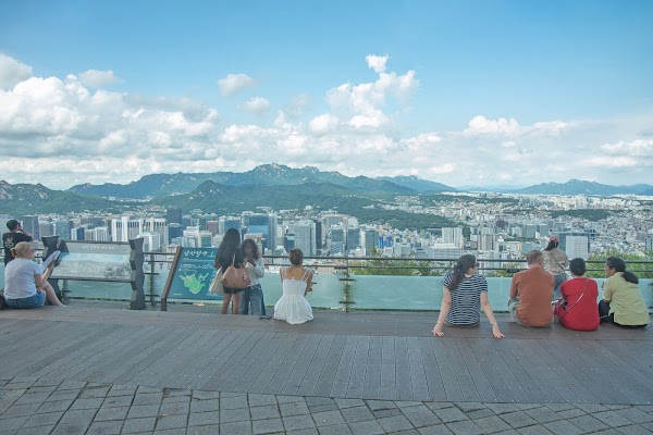 Namsan Octagonal Pavilion Park Observatory 1