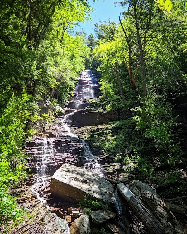 Lye Brook Falls Trail