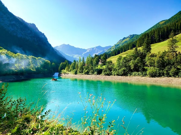 Stausee Steg