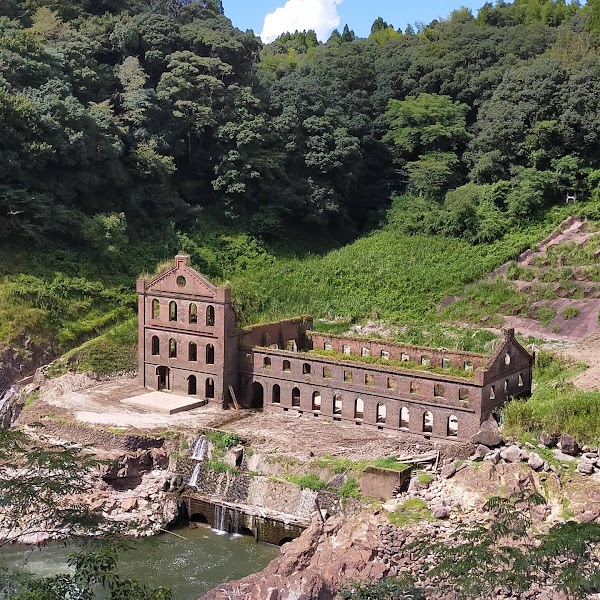 Archaeological ruins of the Sogi Hydroelectric Power Plant.