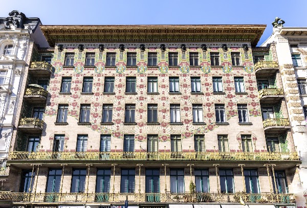 Majolikahaus of Otto Wagner