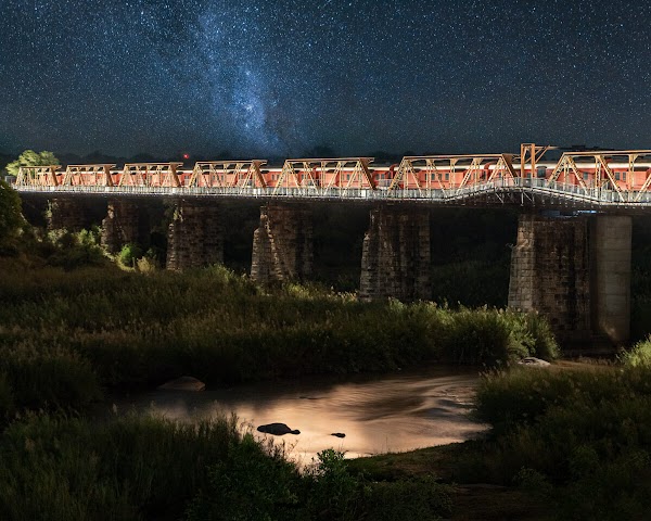 Kruger Shalati - The Train on the Bridge