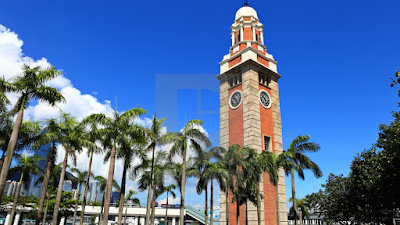 Former Kowloon-Canton Railway Clock Tower 1