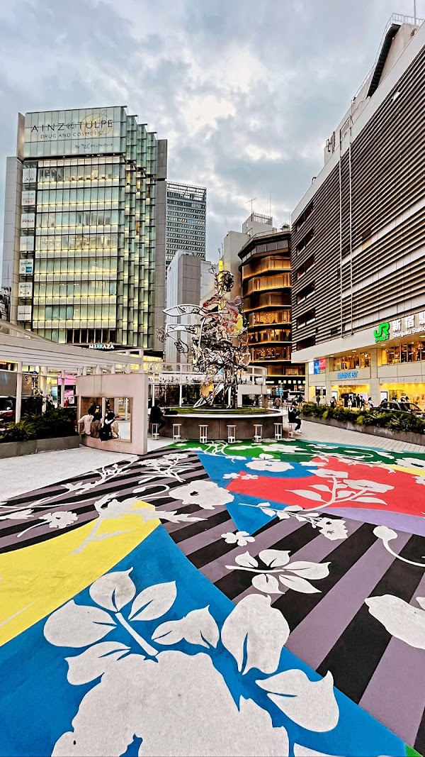 JR Shinjuku East Exit Station Square