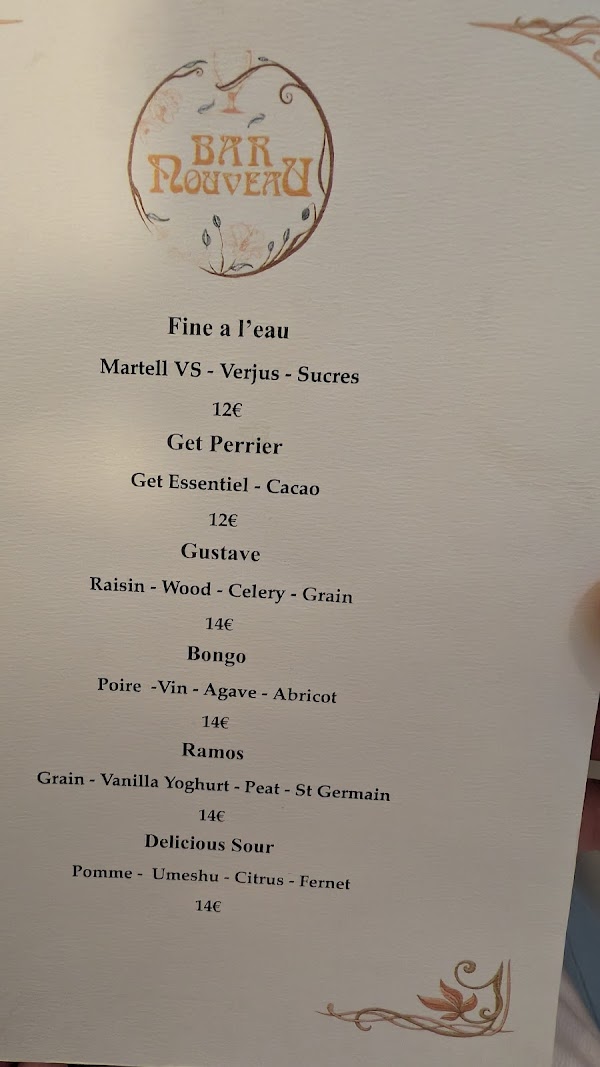 Bar Nouveau 3
