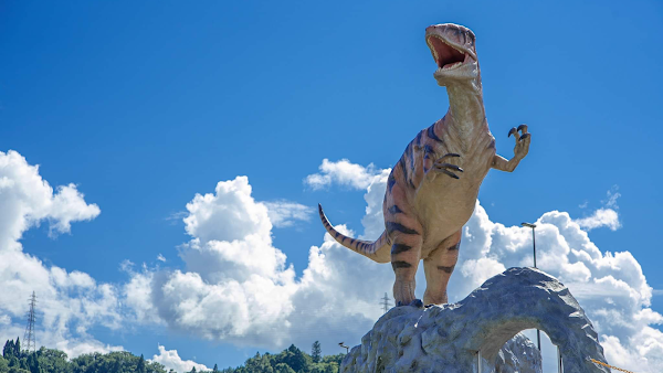 Roadside station Dinosaur Valley Katsuyama 1