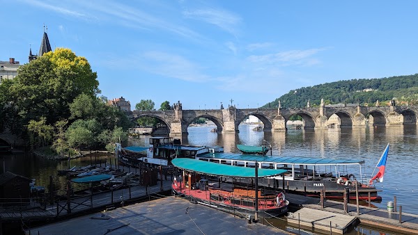Vltava Castle viewpoint