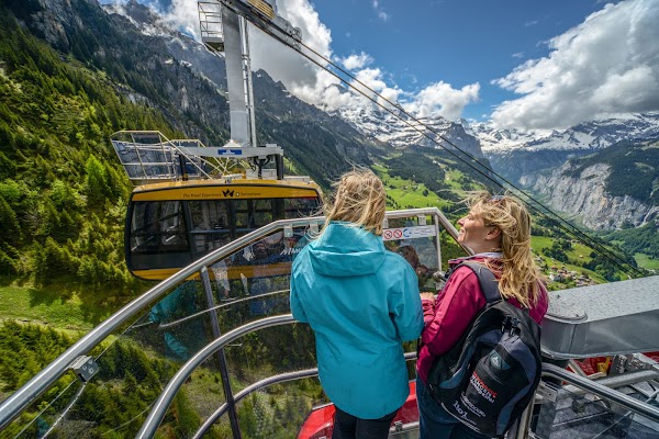 Luftseilbahn Wengen Männlichen 5