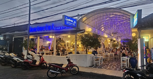 Santorini Greek Restaurant Seminyak