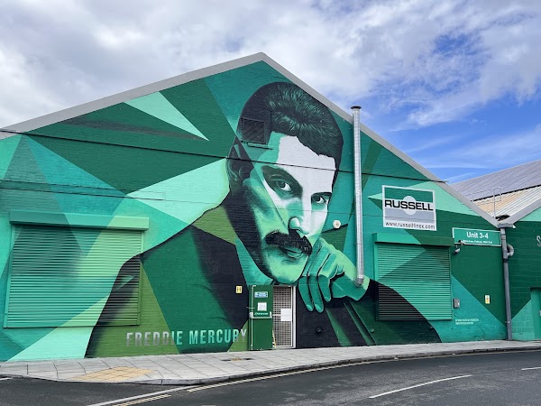 Freddie Mercury Mural 1