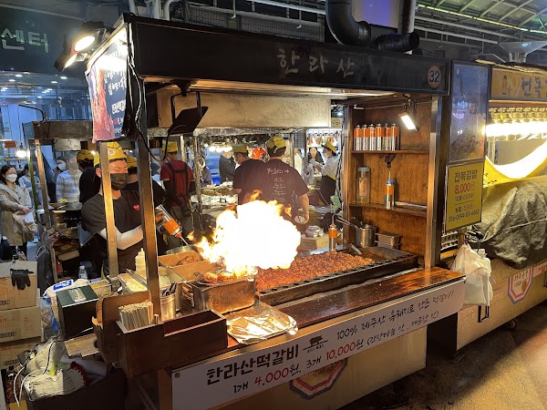 Jeju Dongmun Market Food Street 3