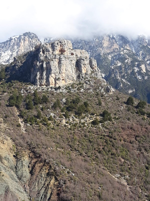 Castle on Tomorr Mountain