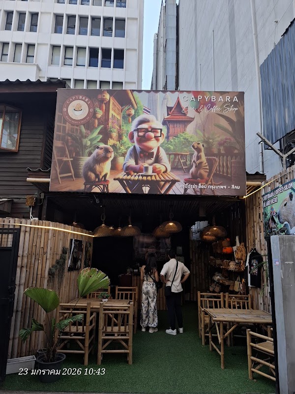 Capybara Coffee Silom Bangkok