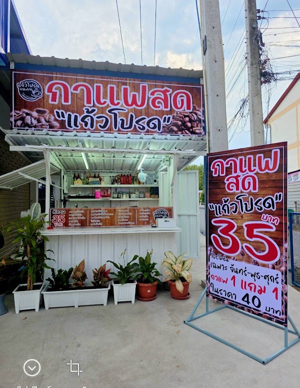 แก้วโปรด กาแฟสด