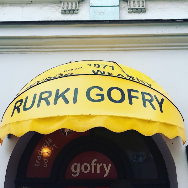 Gofry, Rurki, Lody