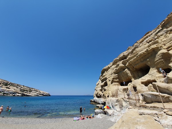 Matala beach 5